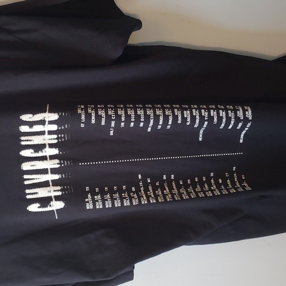 CHVRCHES tour tshirt, large - Picture 6 of 6